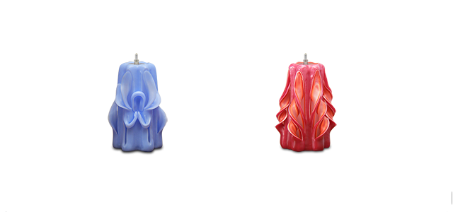 DVD9 - 6" candles